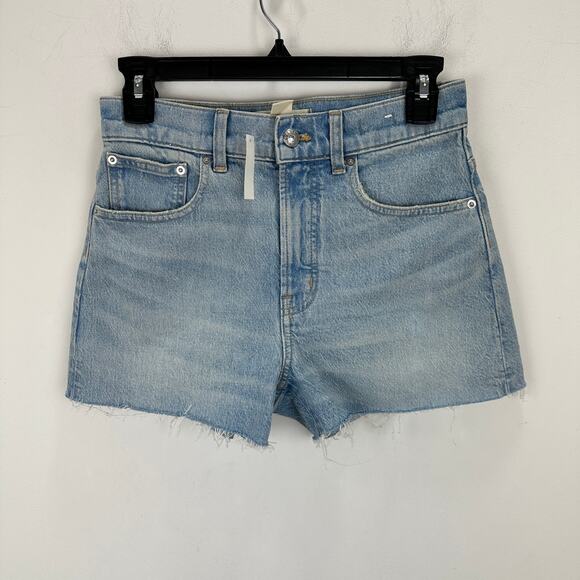 Madewell The Perfect Vintage Jean Short Foster Wash Blue Comfort Stretch 25 NWT - Picture 6 of 12